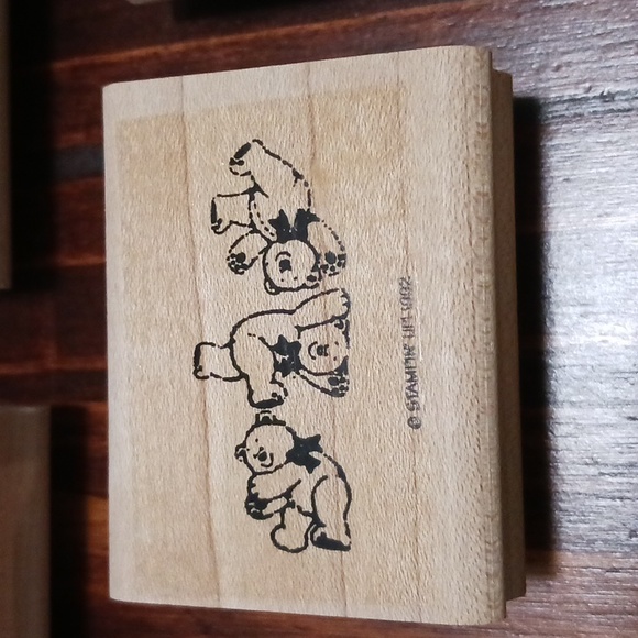 Stampin up 1992 rubber stamp set - Picture 4 of 10